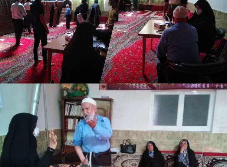 🔰برپایی پایگاه سلامت ،حضور پزشک و ویزیت رایگان و خدمات پرستاری به مردم محله ناحیه سبزوار ، خراسان رضوی