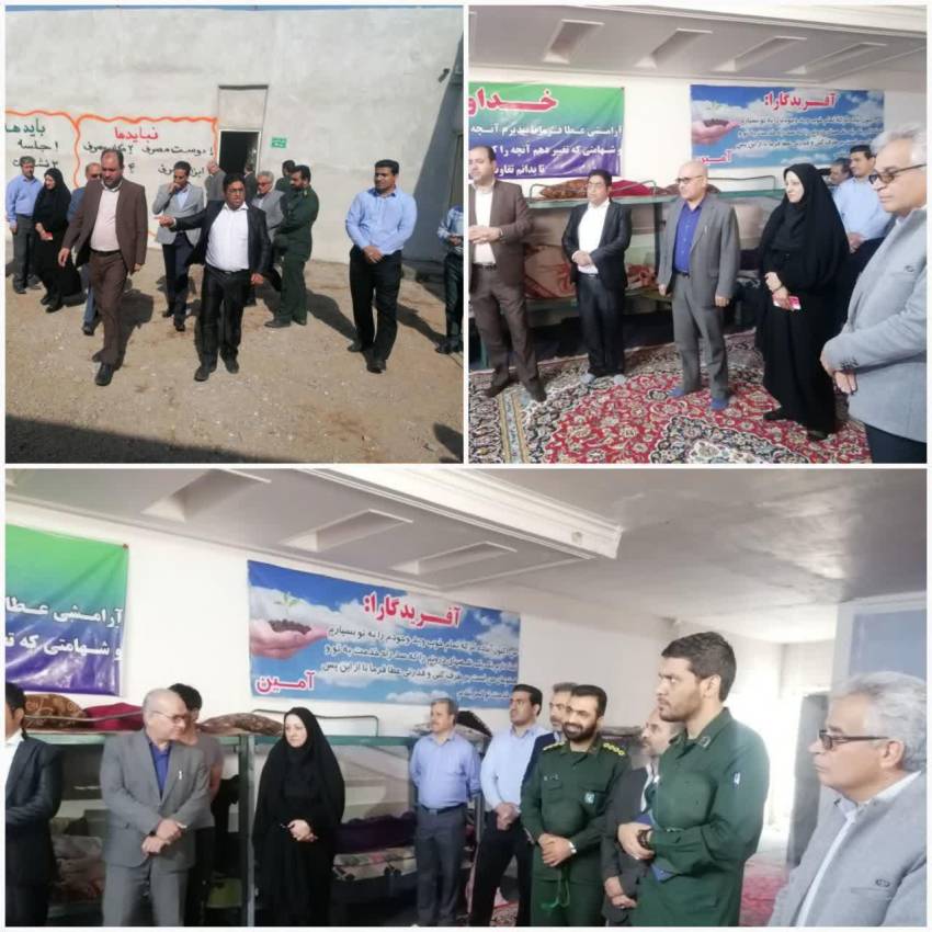 🔰بازدید از کمپ ترک اعتیاد شهرستان و خداقوت به پرسنل آن و همچنین صحبت با معتادین در خصوص ترک اعتیاد ✅معاونت اجتماعی ناحیه مقاومت بسیج تایباد، خراسان رضوی