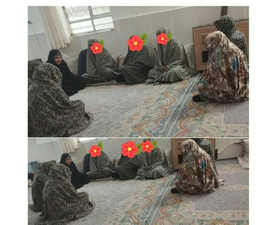 ب